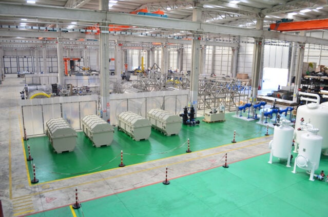 Industrial Water Treatment Equipment Fabrication Facility
